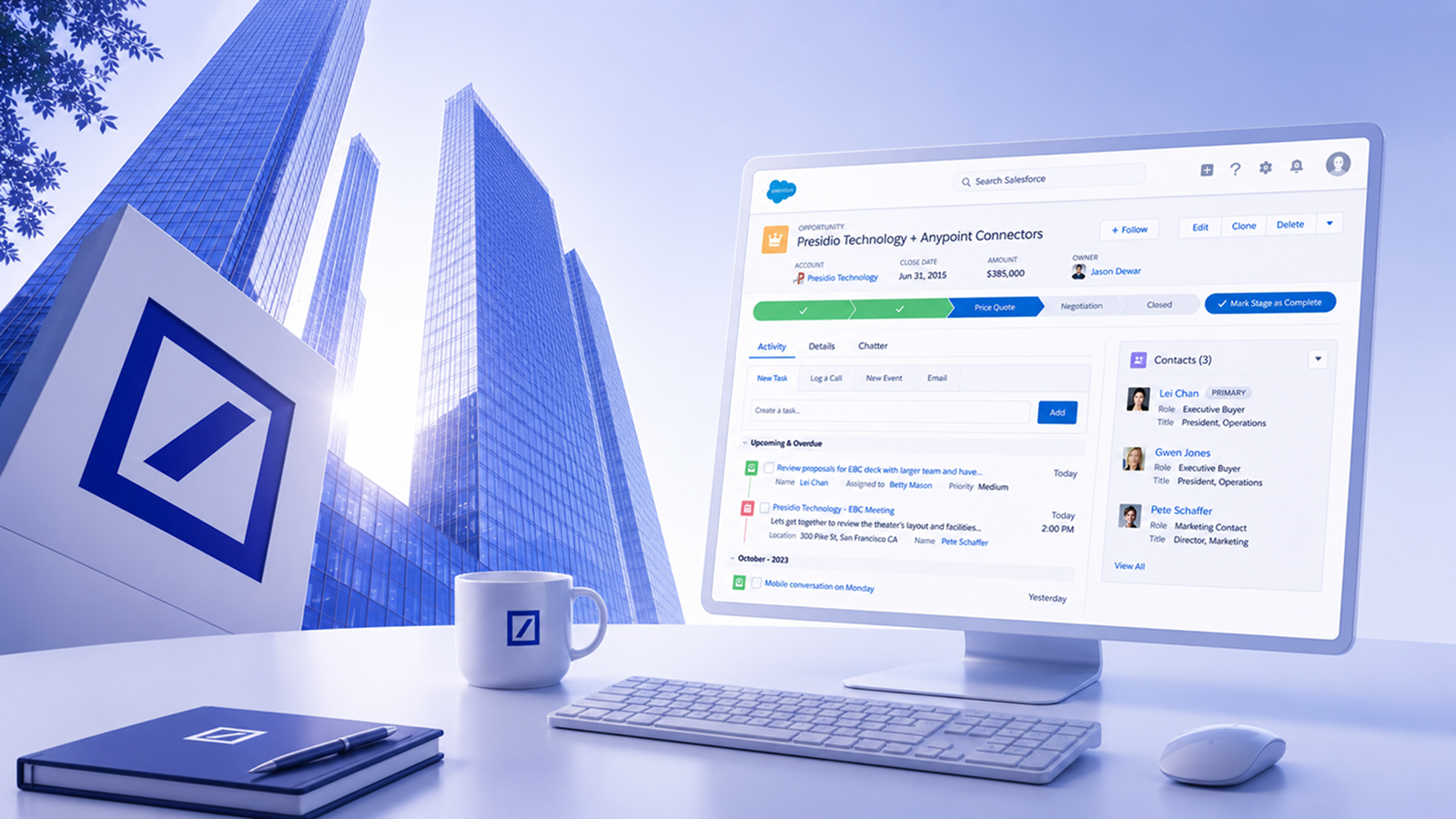 The Banker's Desktop